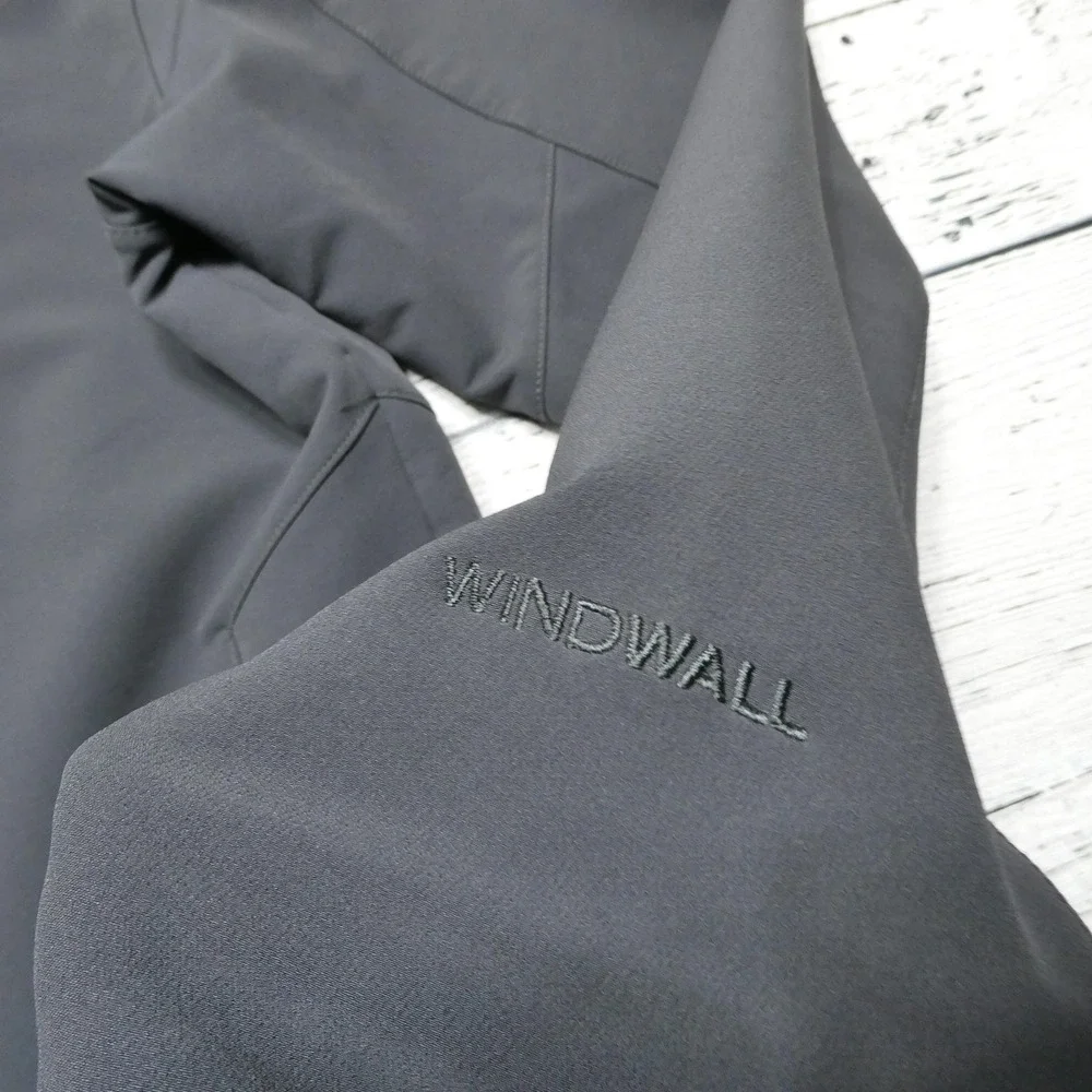The North Face Jacket Mens Medium Gray WindWall Softshell Las Vegas Stadium